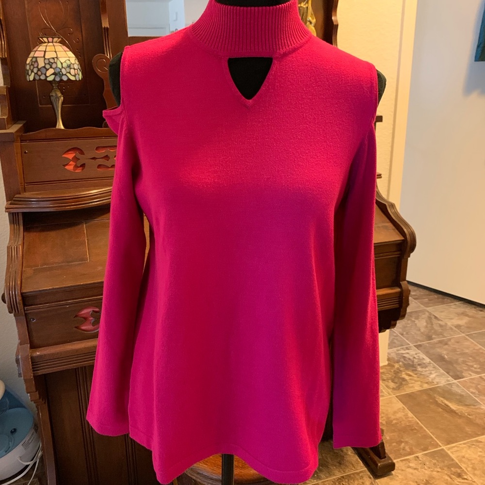 Cold Shoulder Sweater